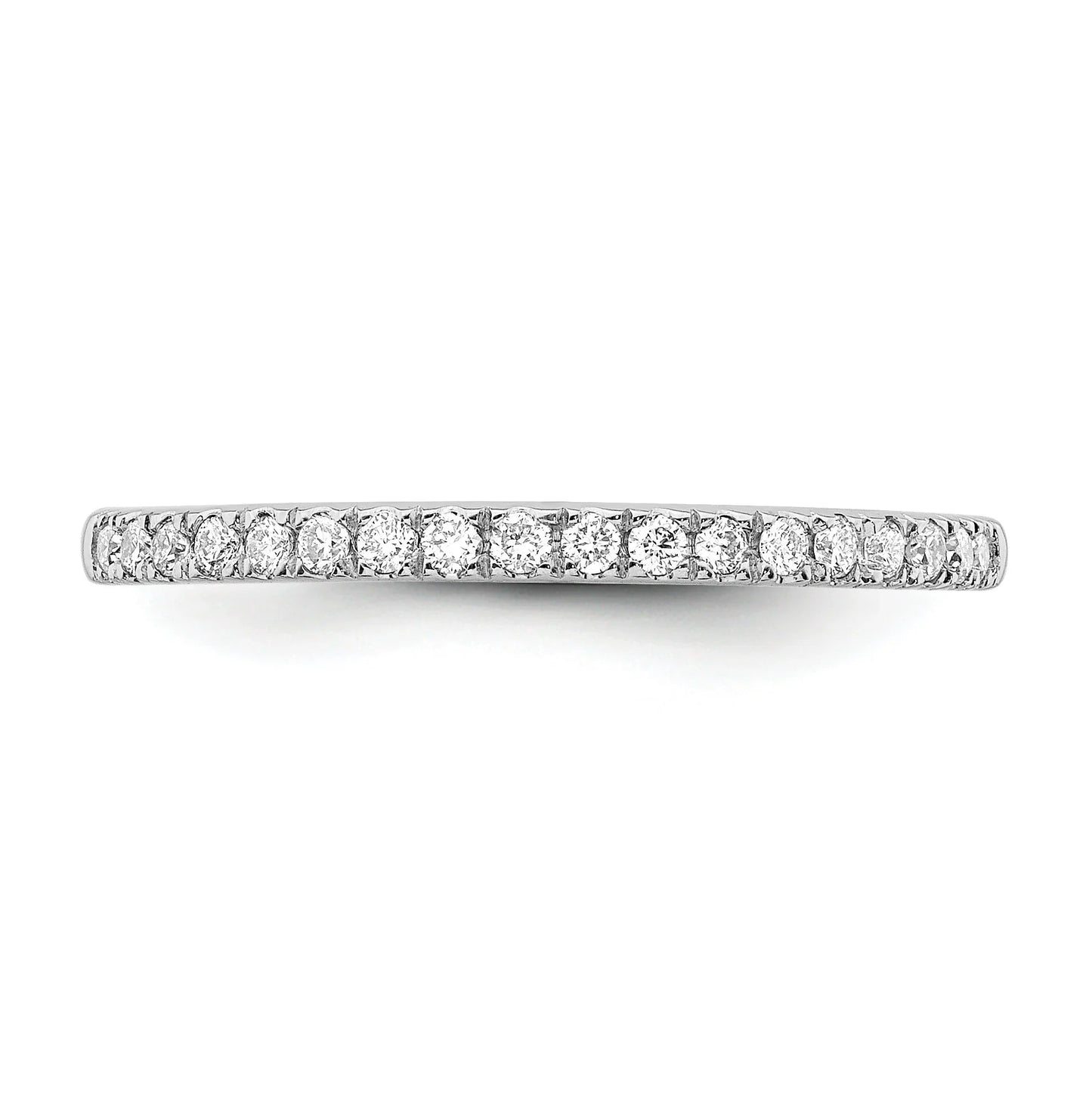 14k Gold Lab Grown Diamond Wedding Band Eternity Ring