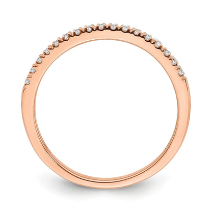 14K Gold Lab Grown Diamond Wedding Ring 0.16 Ct