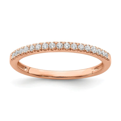 14K Gold Lab Grown Diamond Wedding Ring 0.16 Ct