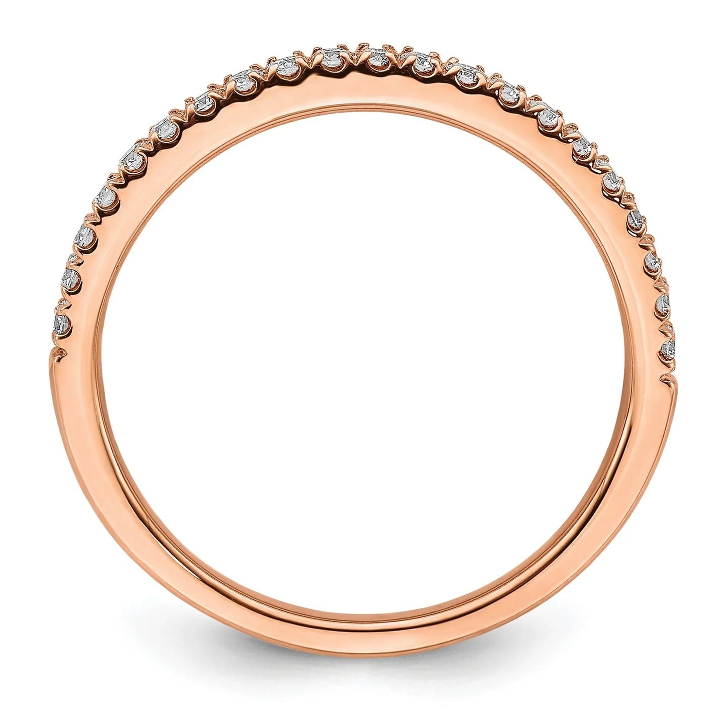 14k Gold Lab Grown Diamond Wedding Ring For Women