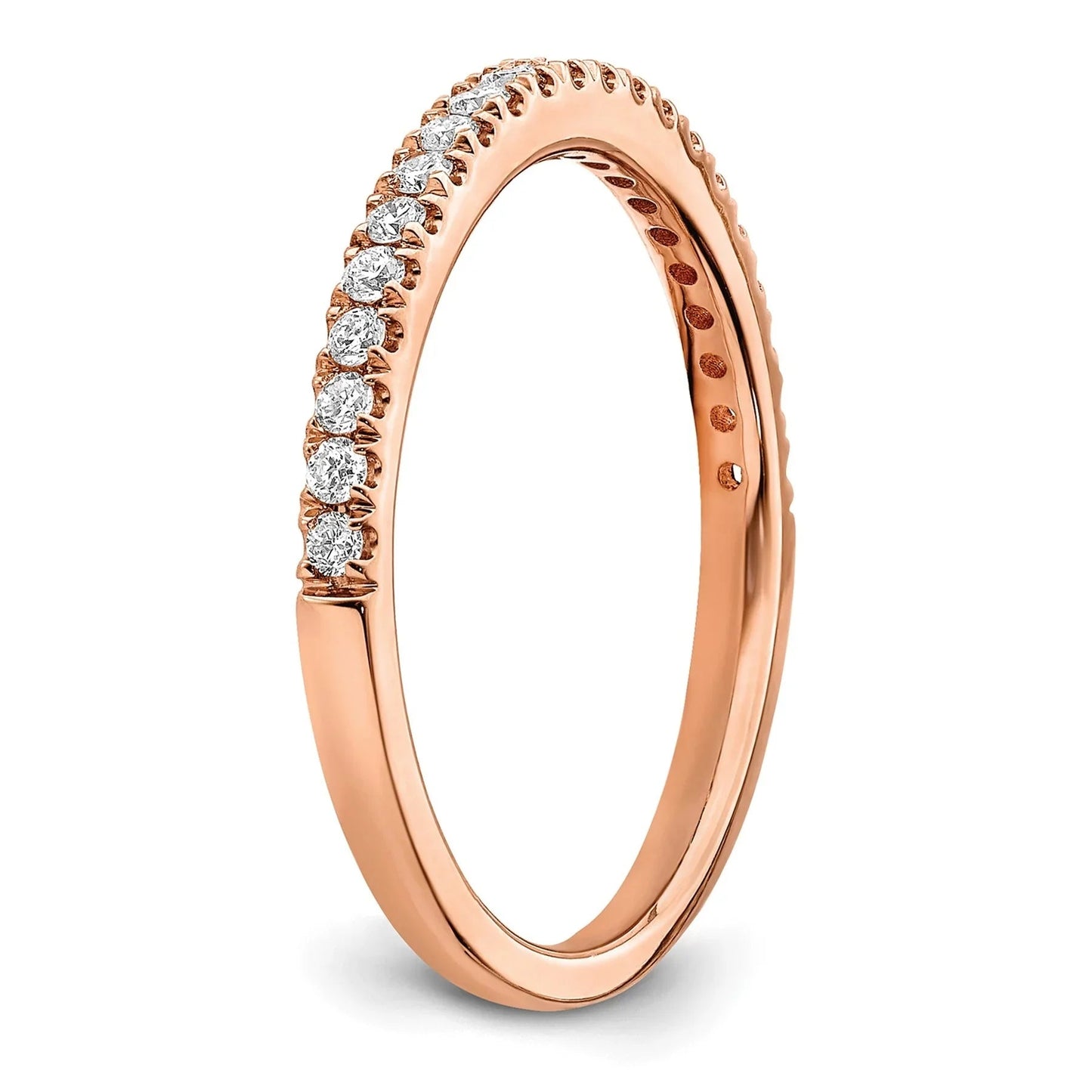 14k Gold Lab Grown Diamond Wedding Ring For Women
