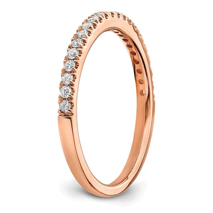14k Gold Lab Grown Diamond Wedding Ring For Women
