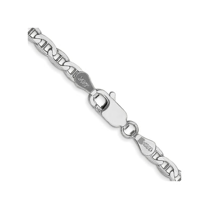 18 inch Gold Concave Anchor 3 mm Chain