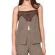 BROWN HERRINGBONE
