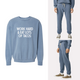 Indigo with Joggers