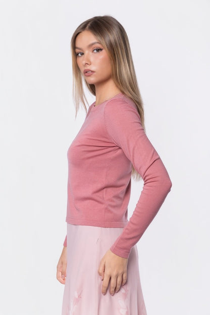 Ingrid Top (Dusty Pink)