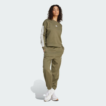 Olive Strata / White-