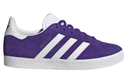 adidas Grade School Gazelle 'Energy Ink Cloud White Gold Metallic Gs' Sneakers