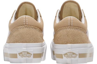 [vn0009pdkhk] Youth Vans Old Skool Platform - Khaki