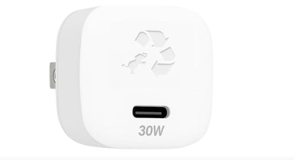 Nimble Wally Subnano Usb-C Charger Block, 30w Fast Charging Power Adapter, Type C Charging Block for Iphone 17 16 15 14 13 12 11 Air Pro Max Plus Xs/Xr/X Samsung Galaxy S25 Pixel Ipad Watch Series 8/7