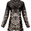 Champagne and Black Geometric