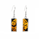 Orange & Black Bats