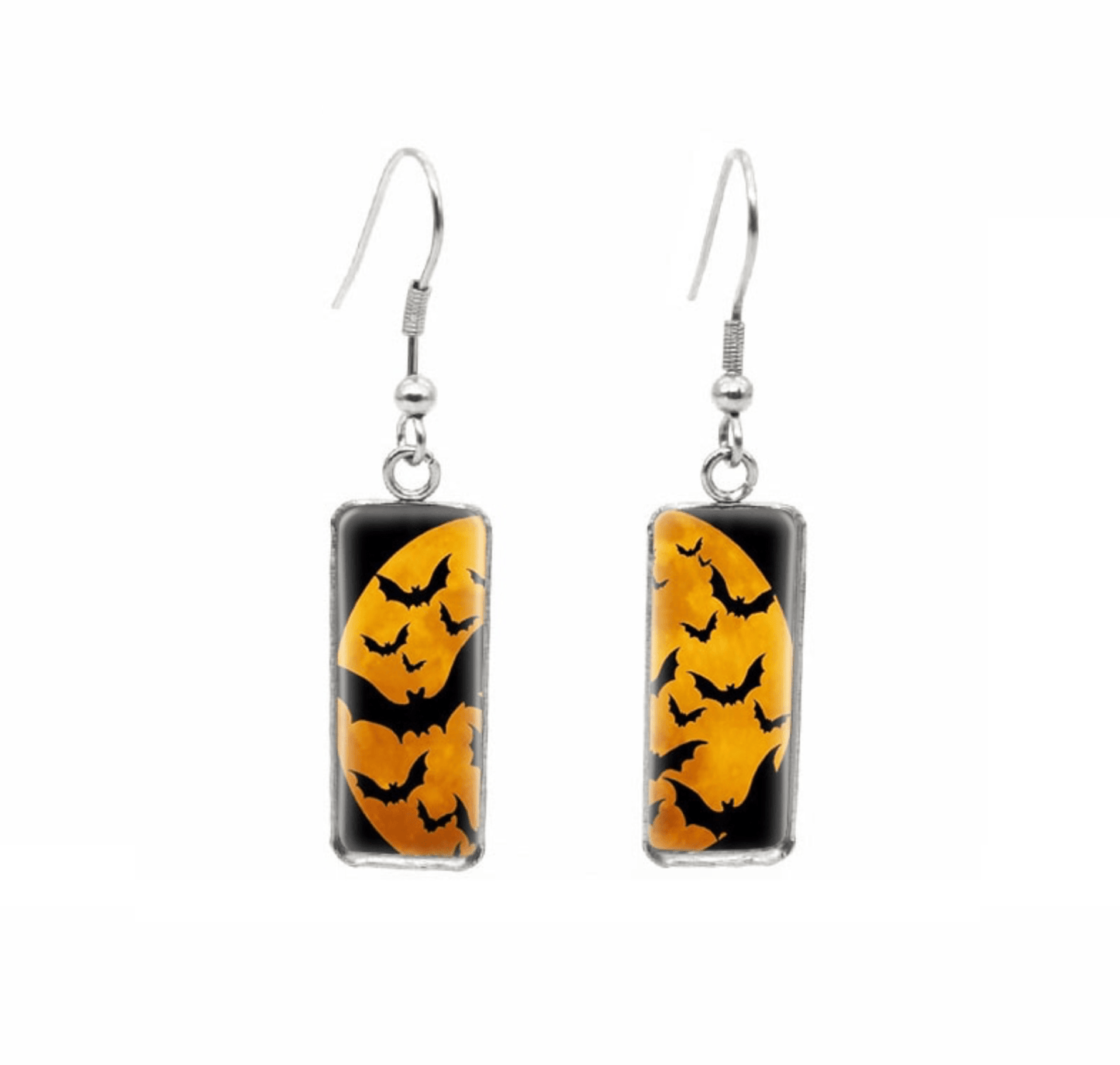 Orange & Black Bats-