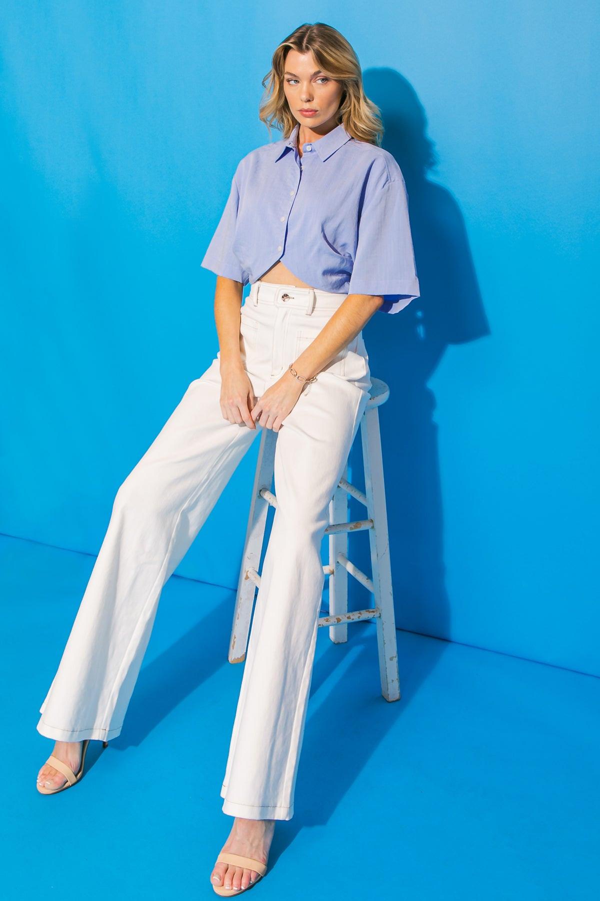 Made You Look Botton Down Shirt