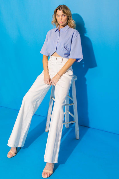 Made You Look Botton Down Shirt