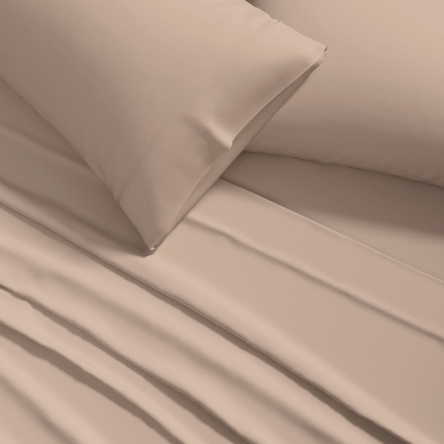 Patina Vie Maison Pre-Washed Microfiber Ultra-Soft Solid Bed Sheet Set