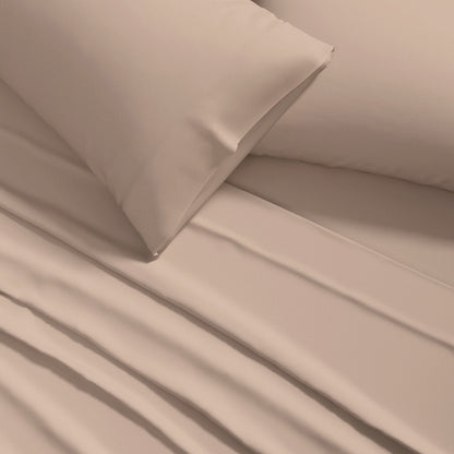 Patina Vie Maison Pre-Washed Microfiber Ultra-Soft Solid Bed Sheet Set