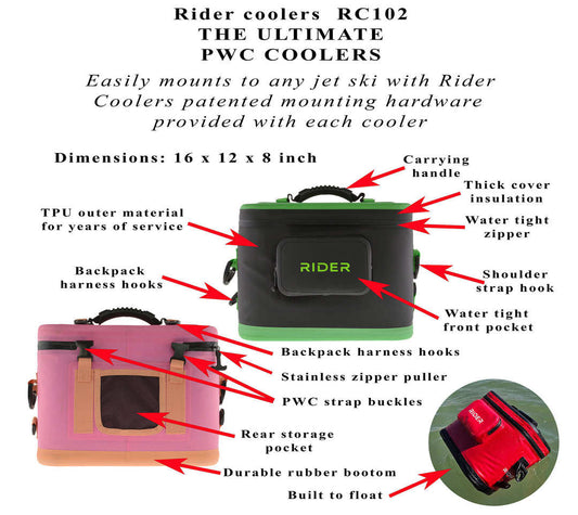 VP Racing Fuels Jet Ski Coolers by Rider Coolers – Officially Licensed