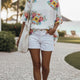 White Multicolor