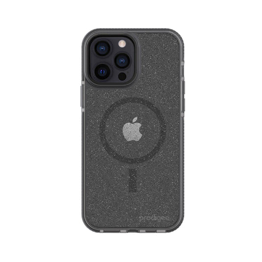 Prodigee Superstar Smoke + Mag | Apple Iphone 13 Pro Case | Sparkle Glitter |Drop Tested |Wireless Charging Compatible| Shockproof | 6.1 Inch