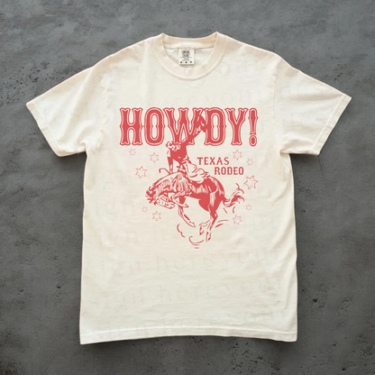 Howdy Texas Rodeo T Shirt