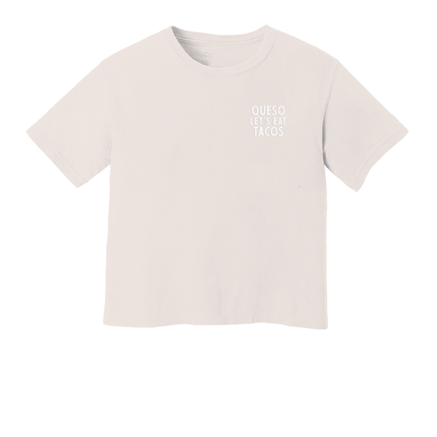 Frankie Jean Queso Let's Eat Tacos Washed Tee