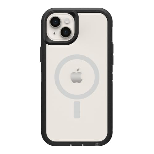 Otterbox Defender Series Xt Case with Magsafe for Clear Iphone 14 Plus, Black Crystal
