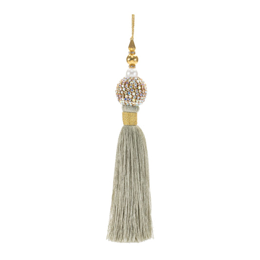 Melrose International Jeweled Tassel Ornament (Set of 6)