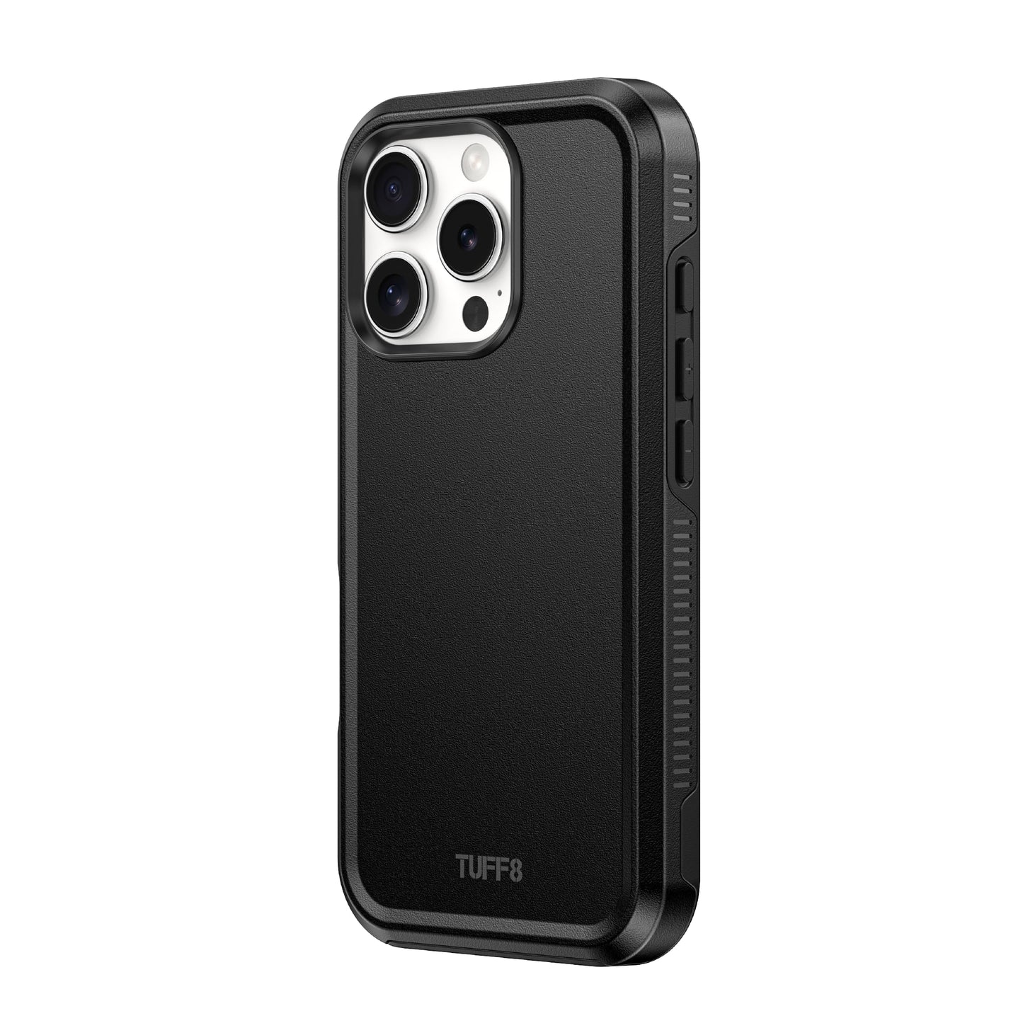 Lbt Tuff8 Impact 12 Foot Military Grade Drop-Tested Case Compatible with Iphone 16 Pro Max Black