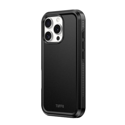 Lbt Tuff8 Impact 12 Foot Military Grade Drop-Tested Case Compatible with Iphone 16 Pro Max Black