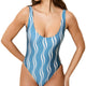 WAVY STRIPE FRENCH BLUE