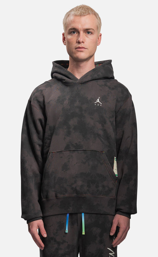 Air Jordan Men's X J Balvin Fleece Hoodie 'Flat Pewter' Sweaters