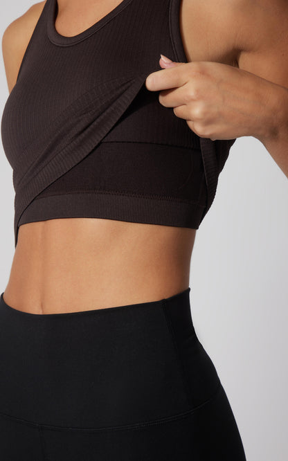 2 PK Racerback Tank with Built in Bra - Our Stone Story