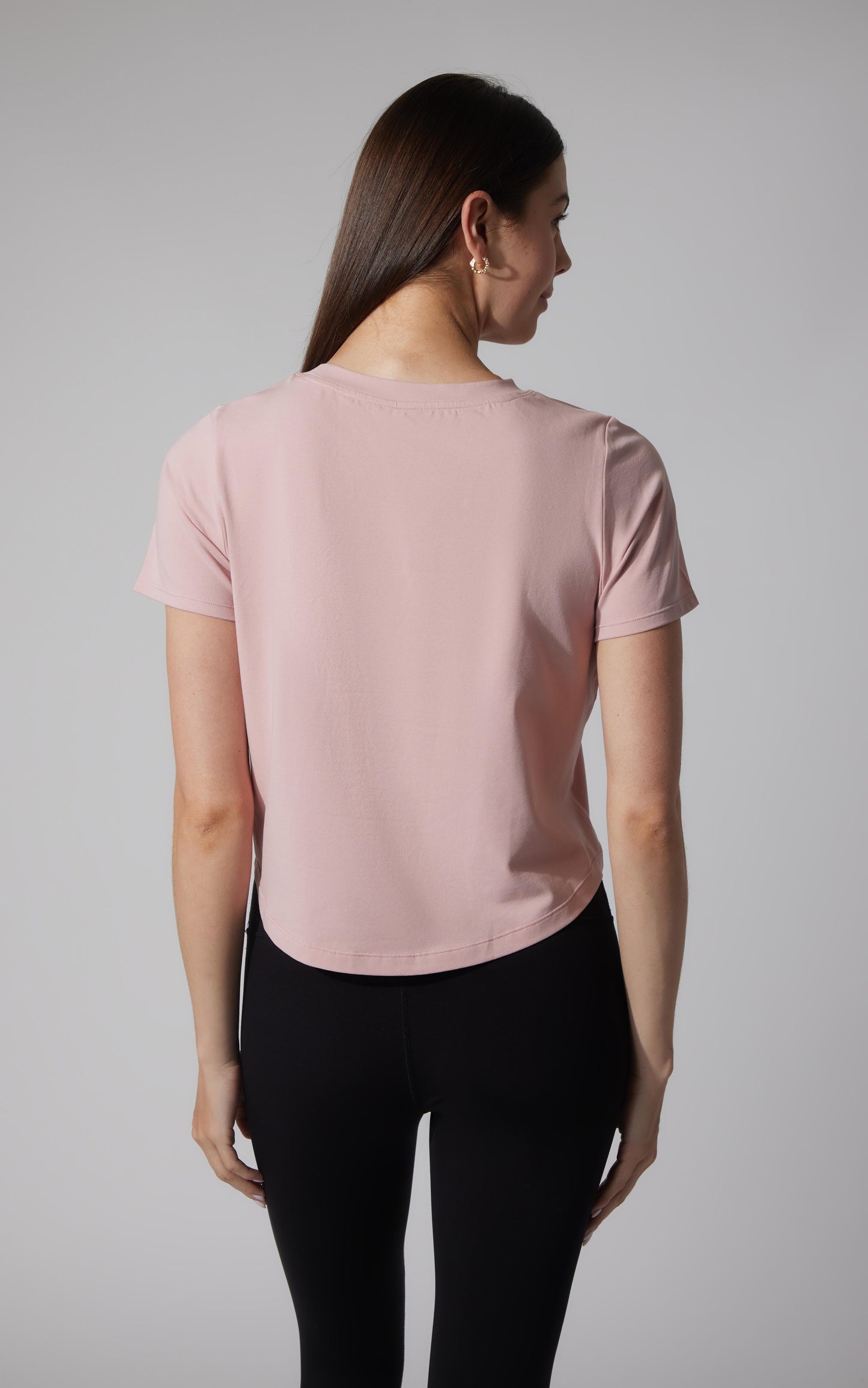 2 PK Airlite Cotton Boxy Cropped Short Sleeve Tee - Our Petal Tone Story