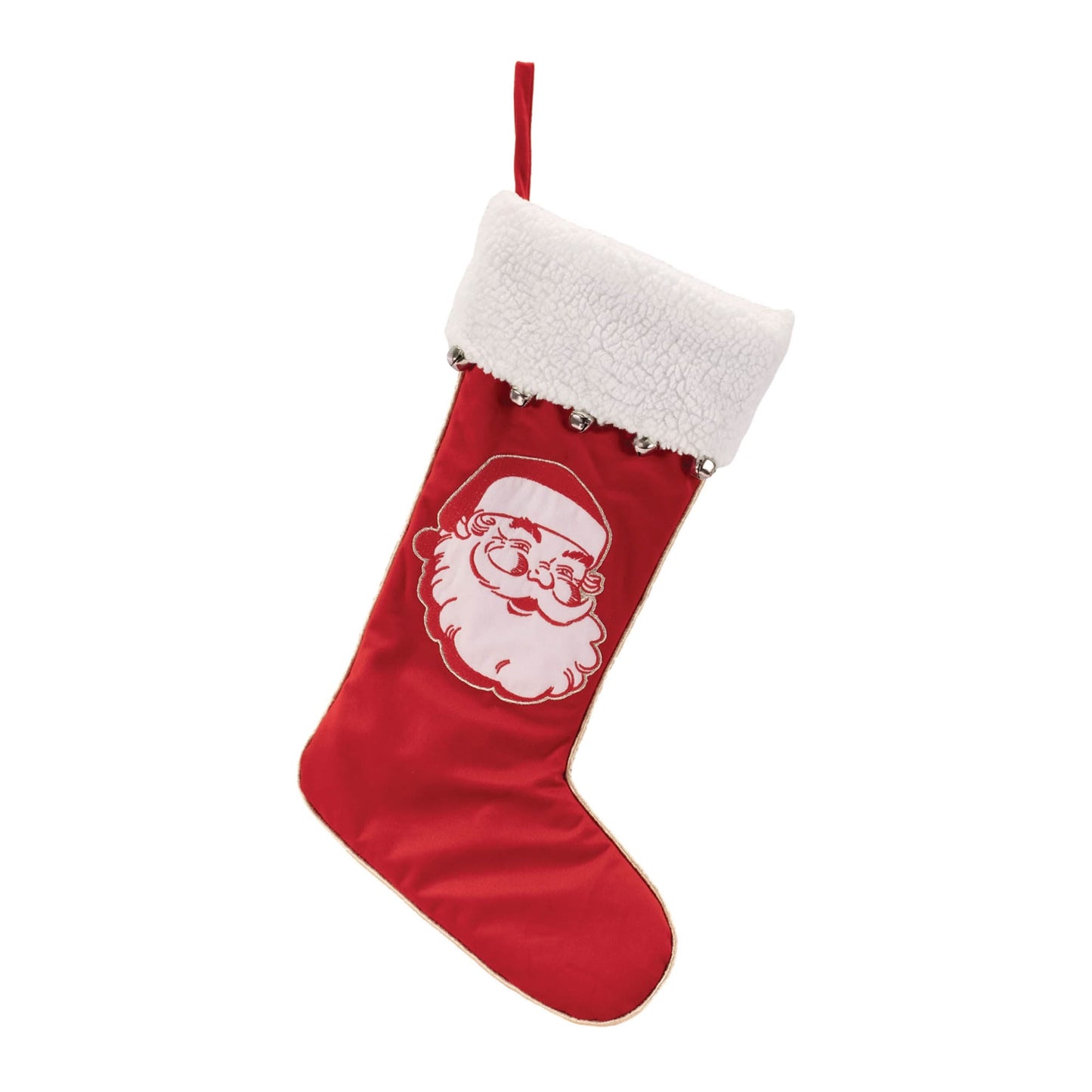 Melrose International Santa Face Stocking 23"H