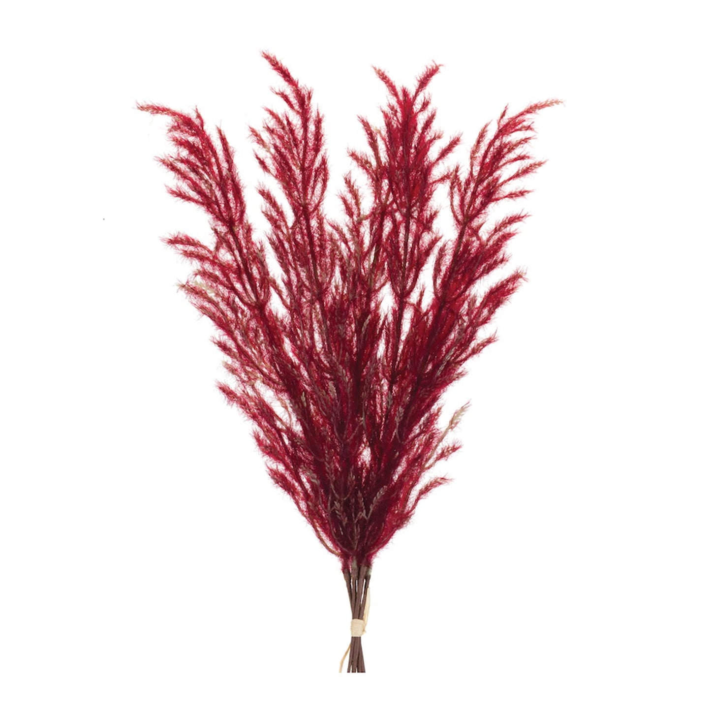 Melrose International Burgandy Plume Bundle (Set of 6)