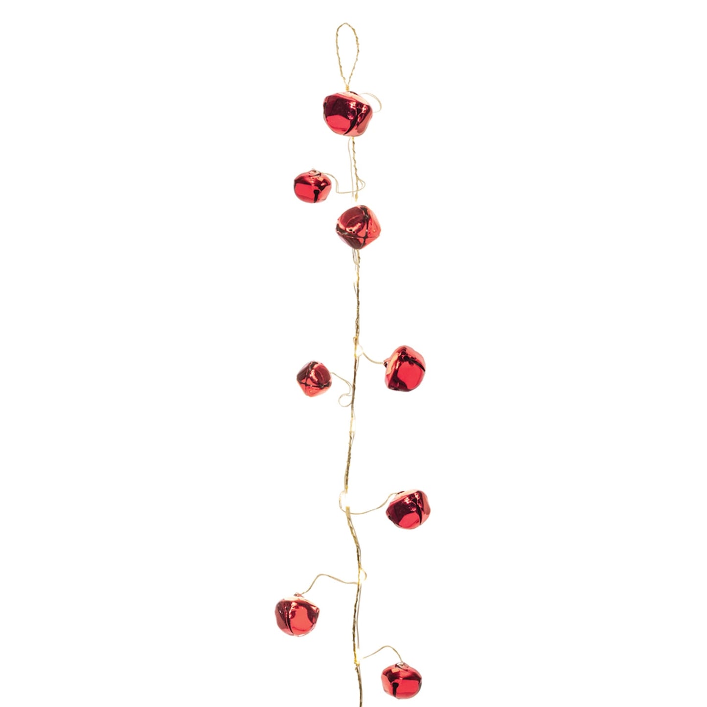 Melrose International LED Sleigh Bell Garland (Set of 2)