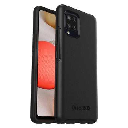 Otterbox Galaxy A42 5g Symmetry Series Case - Black, Ultra-Sleek, Wireless Charging Compatible, Raised Edges Protect Camera & Screen