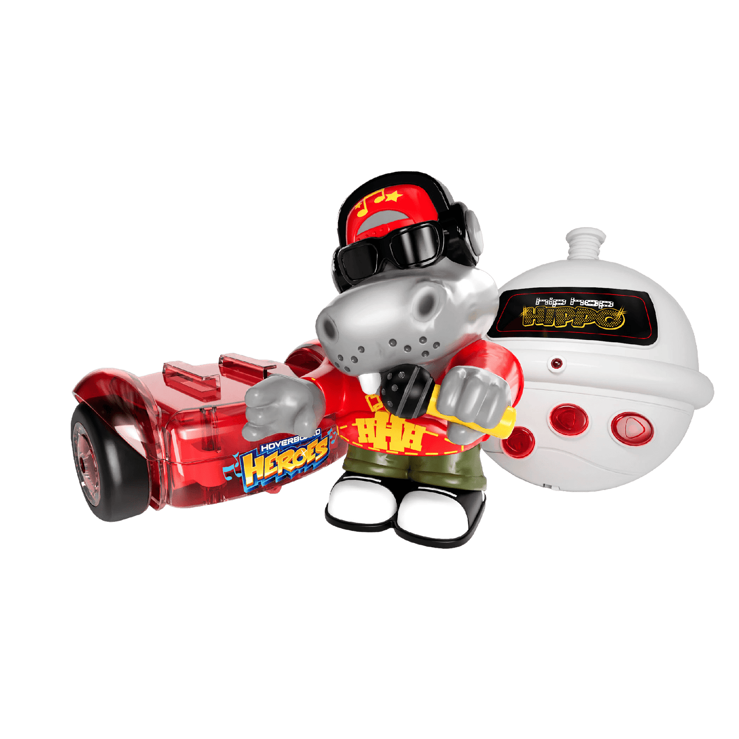 Odyssey Toys Hip Hop Hippo Hoverboard Hero