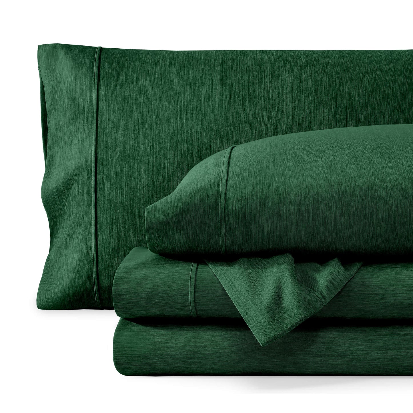 Heathered Forest Green-
