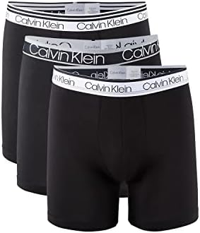 Calvin Klein Cotton Stretch Boxer Brief 3-Pack Men's — Black
