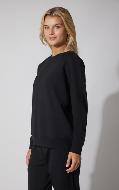 Terry Everyday Raglan Pullover Sweatshirt