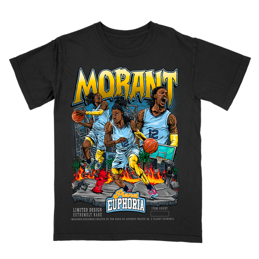 Ja Morant V2 Limited Edition NBA Player Graphic T-Shirt