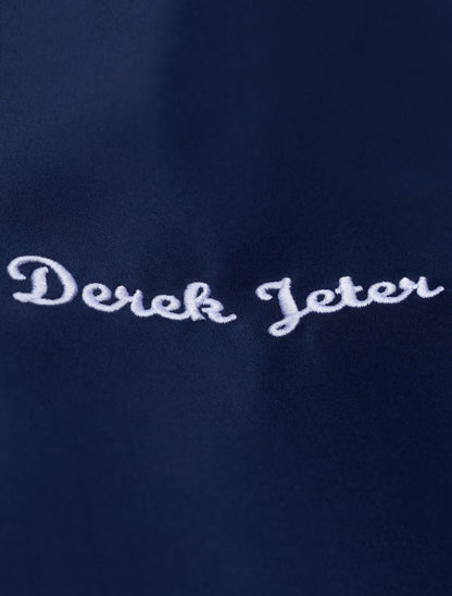 Mitchell & Ness Court Yankees Derek Jeter Satin Jacket - Navy