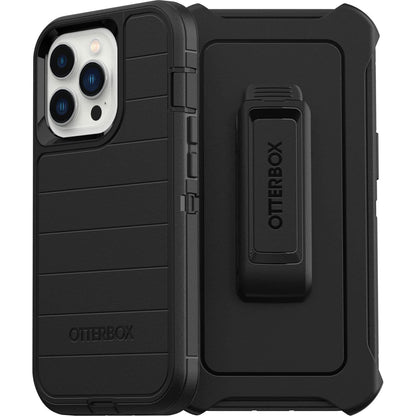 Otterbox Iphone 13 Pro (Only) Defender Series Case - Black, Rugged & Durable, with Port Protection, Includes Holster Clip Kickstand