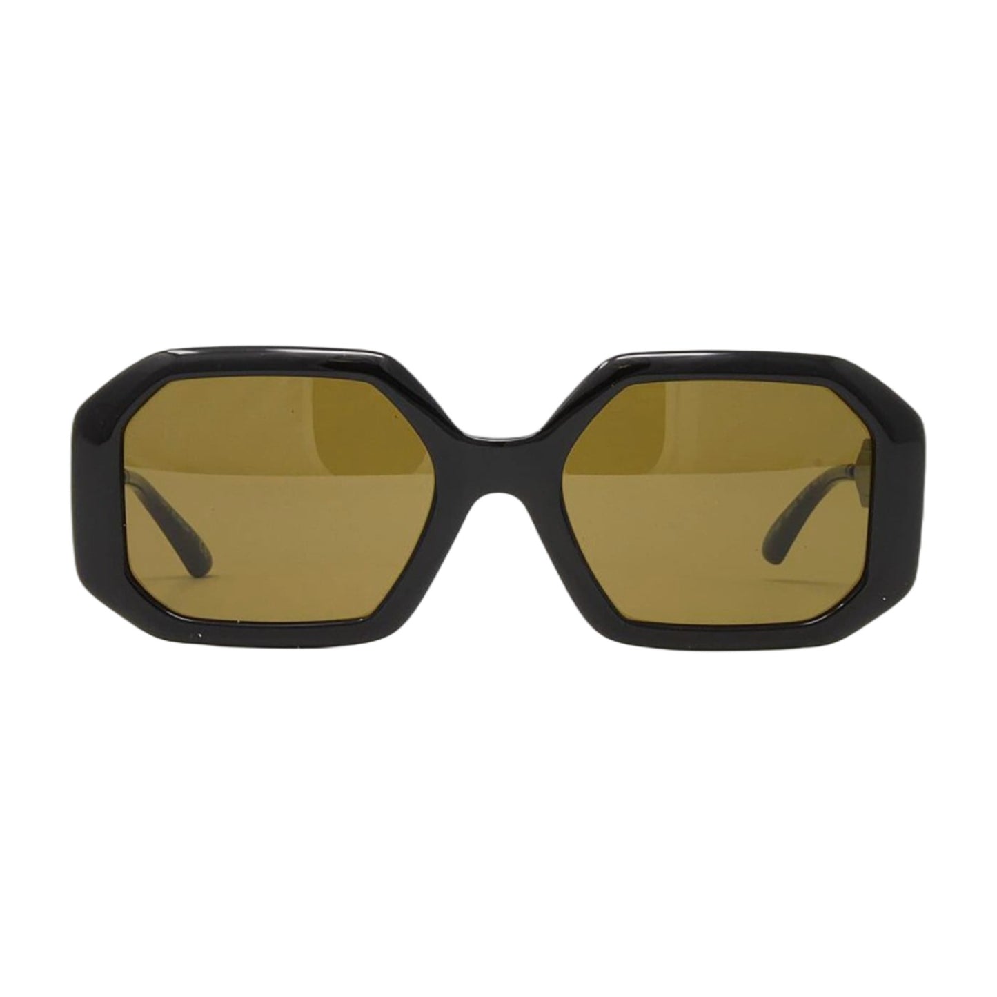 Women's Black Geometric Sunglasses