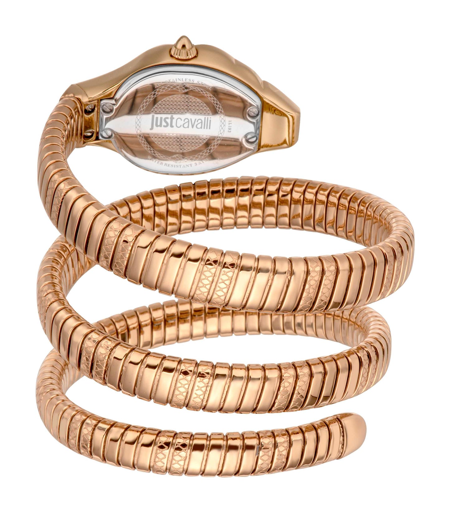 Just Cavalli Women's Snake 316L Stainless Steel Watch Jc1l193m0075
