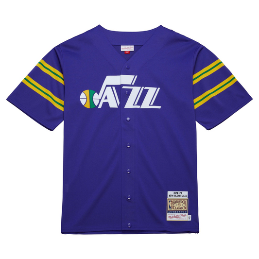 Mitchell & Ness Men's NBA Dark Shooting Shirt Jazz 1974 Shooting Shirt