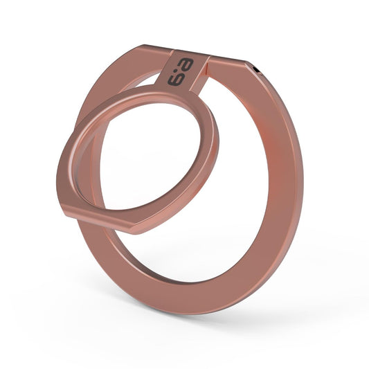 Puregear Magnetic Phone Grip, Magnetic Phone Ring Stand, Phone Ring Holder for Magsafe Iphone 16, 16 Pro, 15, 15 Plus, 14, 14 Plus, 14 Pro, 14promax, 13, 12, Adjustable Kickstand(Rose Gold)