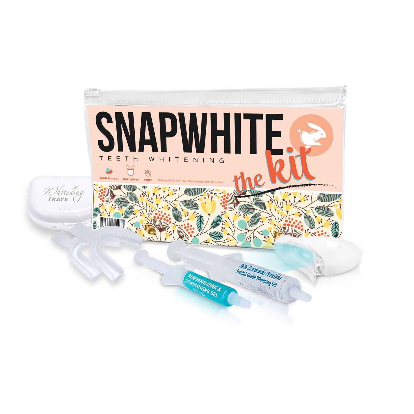 "The Kit" Home Teeth Whitening System (14 Treatments & LED Light Included)